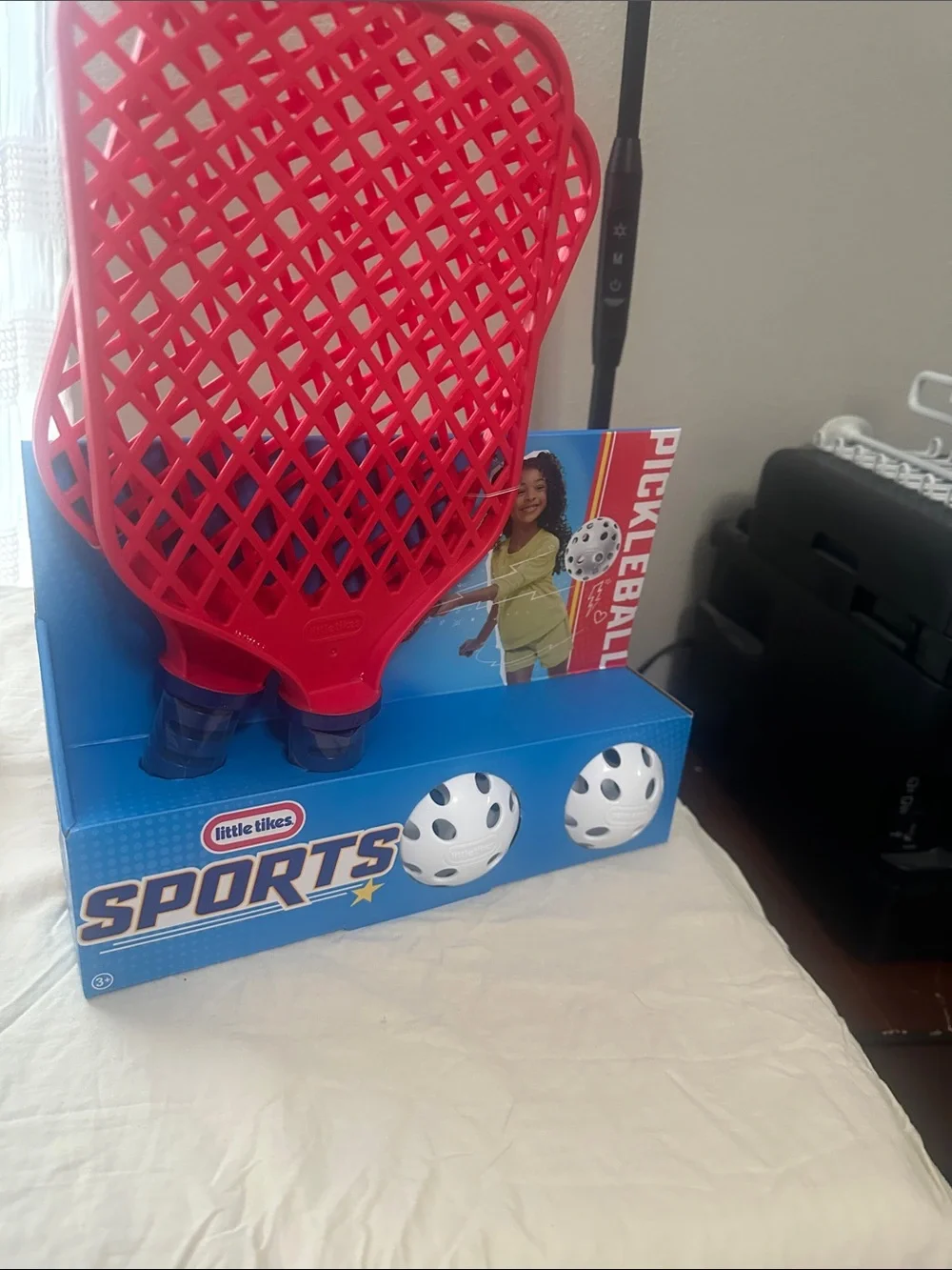 Little Tikes Red Pickleball Paddle Set New in sealed box